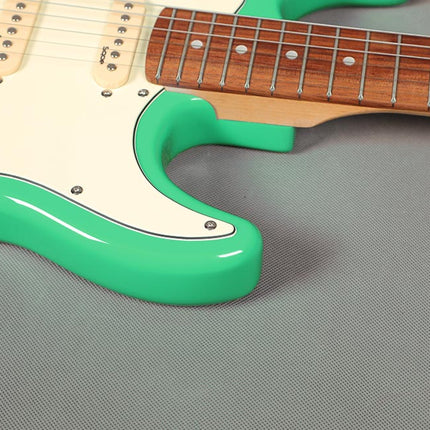 SQOE SEST200 Stratocaster SSS 6-String Electric Guitar Rosewood Fretboard - Green ( SEST 200 / SEST-200 )