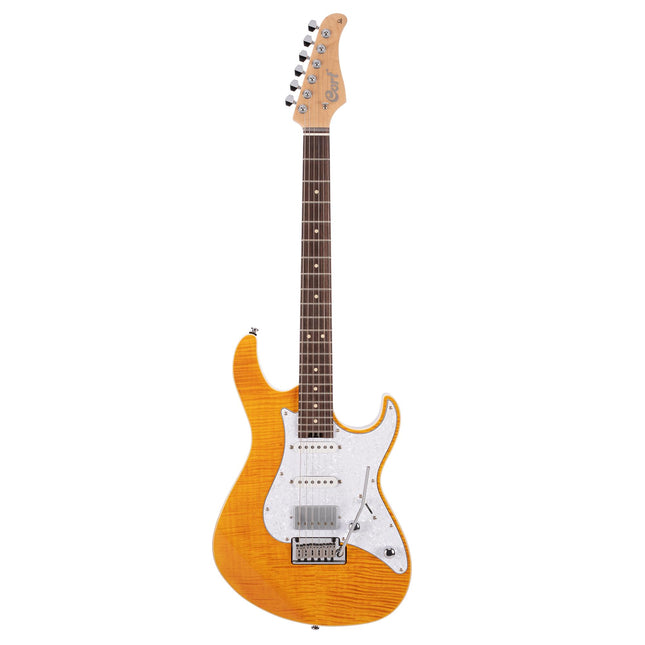 Cort G280 Select Electric Guitar Rosewood Fretboard with Bag - Amber (G280-Select/G280select)
