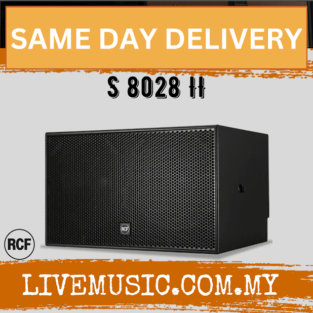 RCF S 8028 Ii Bass Reflex Subwoofer ( S8028II / S-8028II )