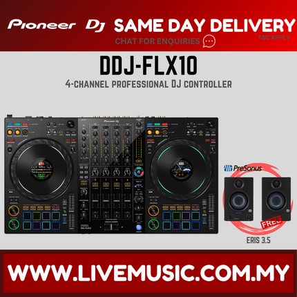 Pioneer DJ DDJ-FLX10 4-Channel DJ Controller ( DDJ FLX10 / DDJFLX10 )