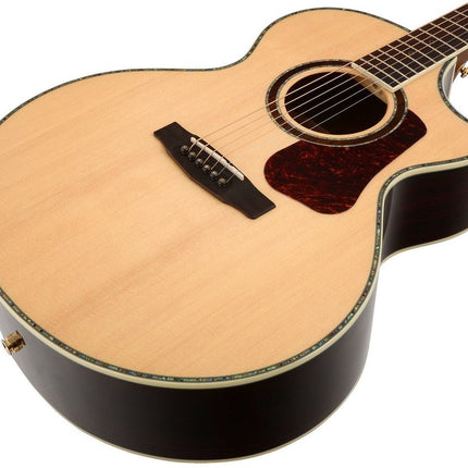 Cort NDX50 - Acoustic-Electric Guitar Ovangkol Fretboard with Gig Bag - Natural Glossy (NDX 50/NDX-50)