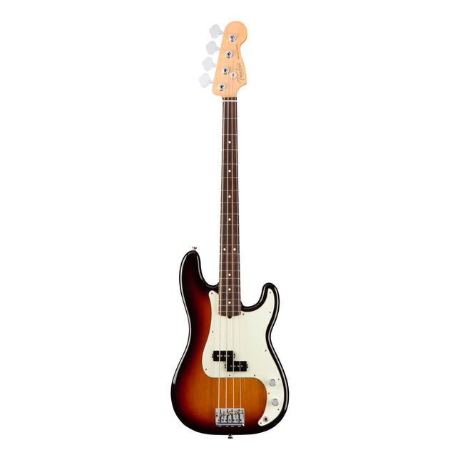 Fender Player Precision Bass Guitar, Pau Ferro Fretboard - 3-Tone Sunburst