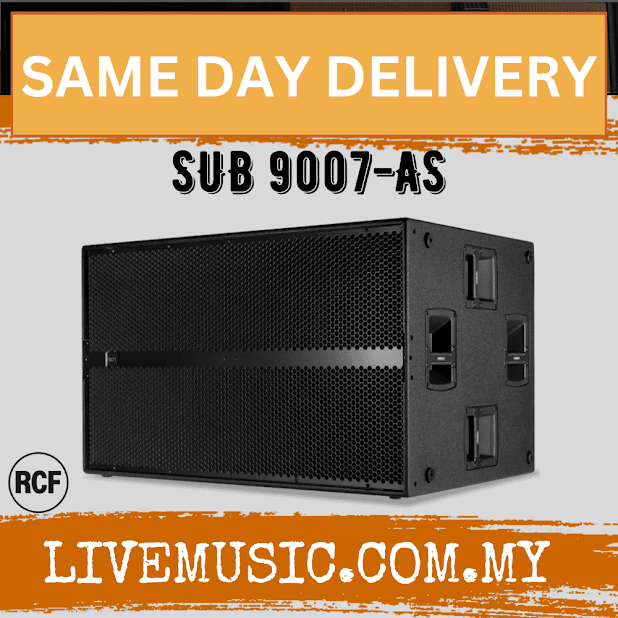 RCF SUB-9007-AS Dual 21" Active High Power Subwoofer ( SUB 9007 AS / SUB9007AS )