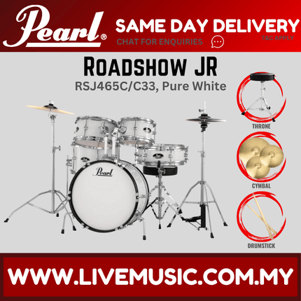 Pearl RSJ465C/C Roadshow Junior 5pcs with Cymbal and Hardware ( RSJ465C-C )