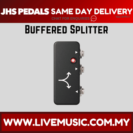 JHS Buffered Splitter Micro Single In / Dual Out Pedal