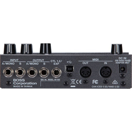Boss RV-500 Reverb Multi-Effects Pedal (RV500 RV 500)