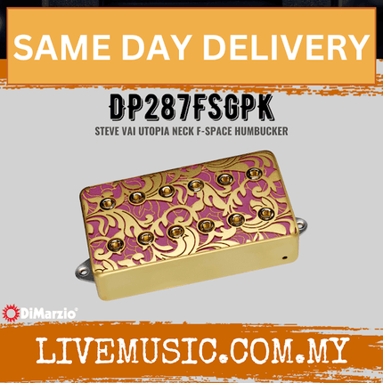 DiMarzio DP287F Utopia Neck F-spaced - Satin Gold Pink (DP287FSGP)
