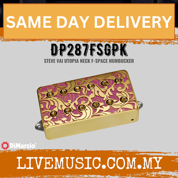 DiMarzio DP287F Utopia Neck F-spaced - Satin Gold Pink (DP287FSGP)