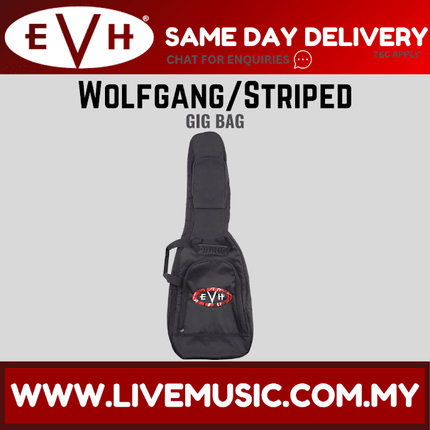 EVH Wolfgang/Striped Series Guitar Gig Bag, Black