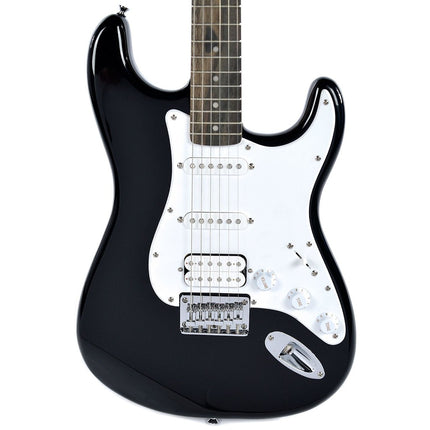 Squier Mini Stratocaster Electric Guitar, Laurel Fretboard - Black