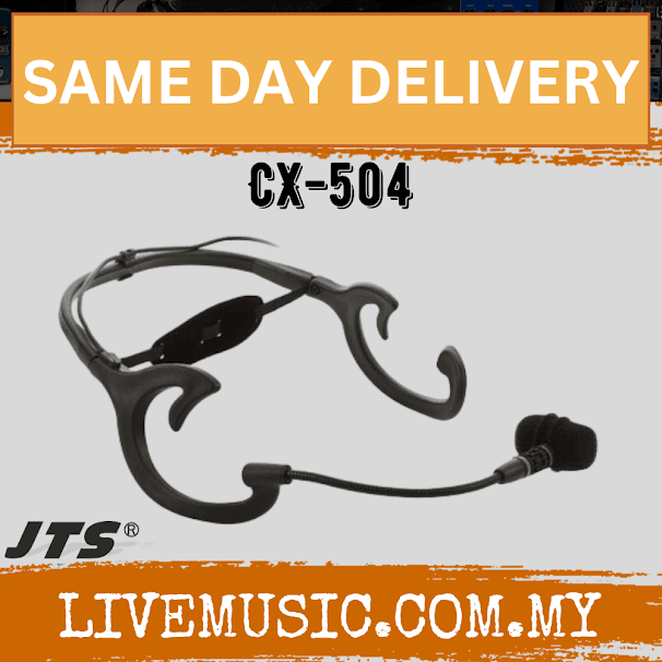 JTS CX-504 Condenser stage headset microphone ( CX504 / CX 504 ?