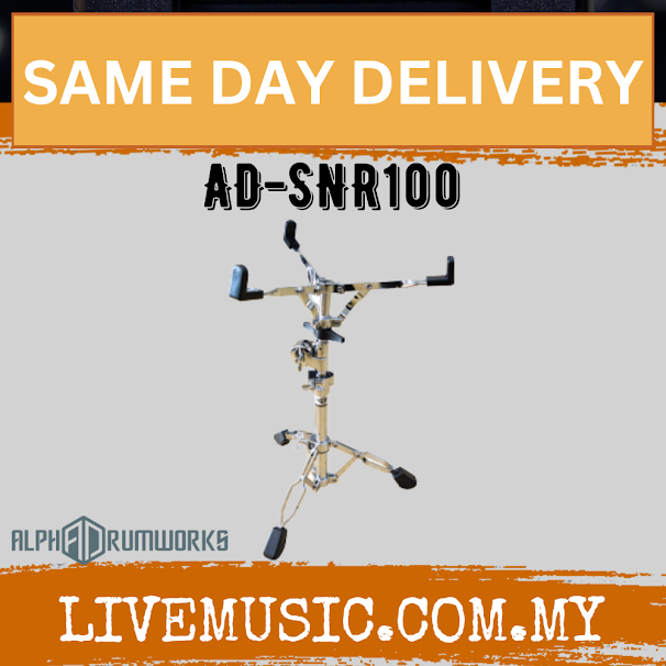 Alpha Drumworks AD-SNR100 Snare Stand ( ADSNR100 AD SNR100 )