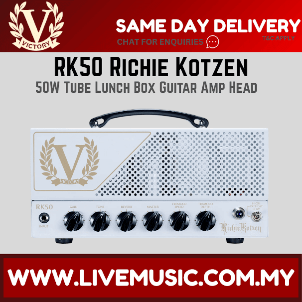 Victory RK50 Richie Kotzen Guitar Amplifier Head