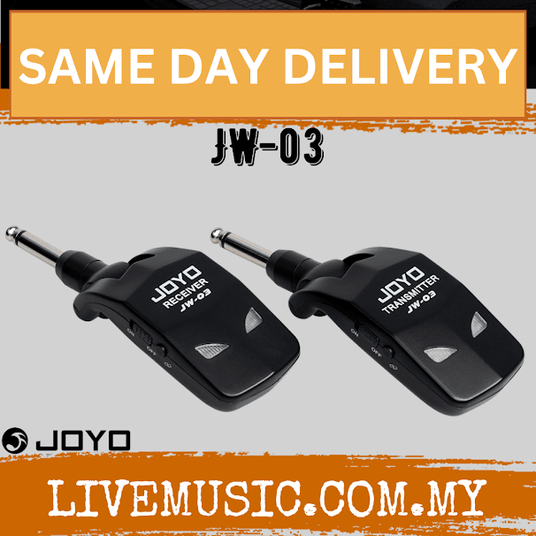 Joyo JW-03 Digital Wireless Guitar Transmitter And Receiver With Rechargeable Battery ( JW03 / JW 03 )