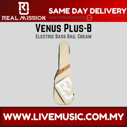 Real Mission Venus Plus-B Electric Bass Guitar Bag ( VENUSPLUSB VENUS-PLUS VENUS+ )