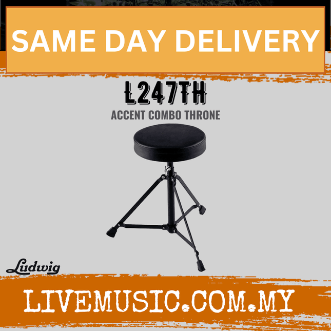 Ludwig L247TH Accent Combo Throne