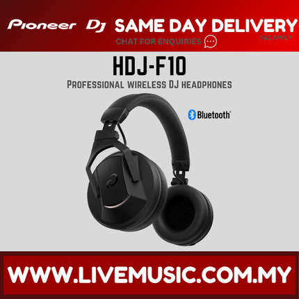 Pioneer DJ HDJ-F10 Wireless Headphone ( HDJ F10 HDJF10 )