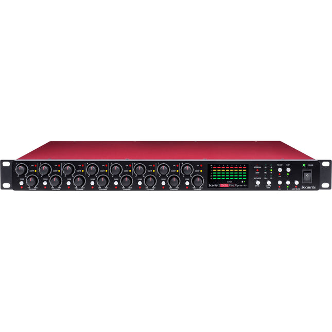 Focusrite Scarlett Octopre Dynamic 8 Mic Pre with ADAT Connectivity Plus Analog Compression