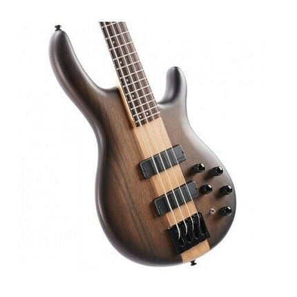 Cort C4 Plus OVMH 4-String Electric Bass Guitar Jatoba Fretboard with Bag - Antique Brown Burst