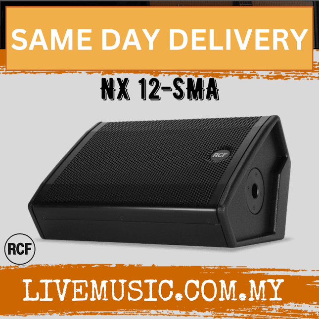 RCF NX 12-SMA Active Coaxial Stage Monitor ( NX12SMA / NA 12 SMA )