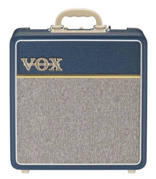 Vox AC4C1-BL 4 Watt 1x10 Limited Edition Blue Guitar Combo Amp Amplifier (AC-4-C1/AC 4 C1/AC 4 C1 BL)