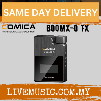 Comica Audio BoomX-D TX Clip-On Digital Wireless Transmitter (BoomX-DTX)