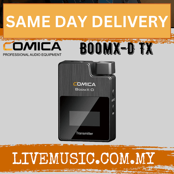 Comica Audio BoomX-D TX Clip-On Digital Wireless Transmitter (BoomX-DTX)