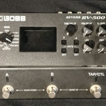 DISPLAY - Boss RV-500 Reverb Multi-Effects Pedal (RV500 RV 500)
