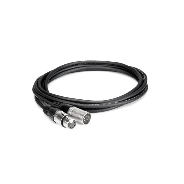 Hosa DMX520 Cable 5-Pin XLR Female to XLR Male, 20ft (DMX-520/DMX 520)
