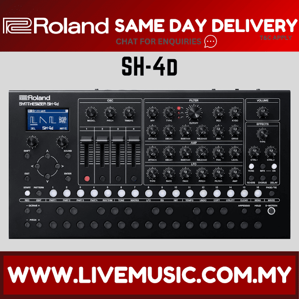 Roland SH-4d Desktop Synthesizer Module ( SH 4d / SH4d )