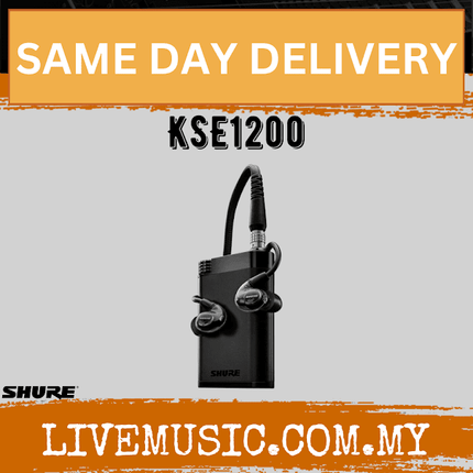 Shure KSE1200 Electrostatic Earphone System ( KSE-1200 / KSE 1200 )