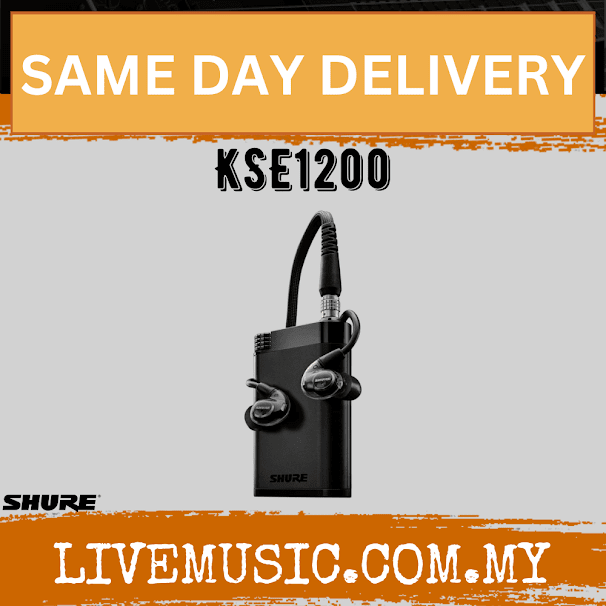 Shure KSE1200 Electrostatic Earphone System ( KSE-1200 / KSE 1200 )