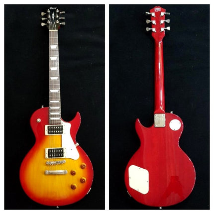 Cort CR100 Electric Guitar Jatoba Fretboard with Gig Bag - Red Cherry Sunburst (CR-100/CR 100)
