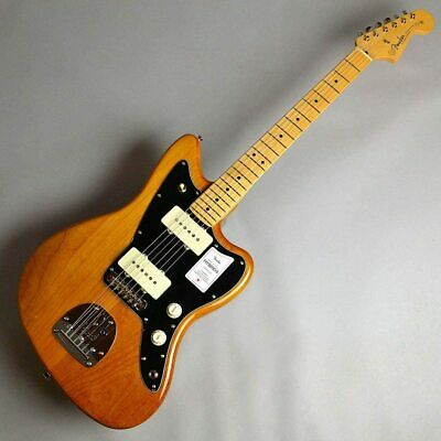 Fender Japan Hybrid II Jazzmaster Electric Guitar, Maple Fretboard with Gig Bag - Vintage Natural