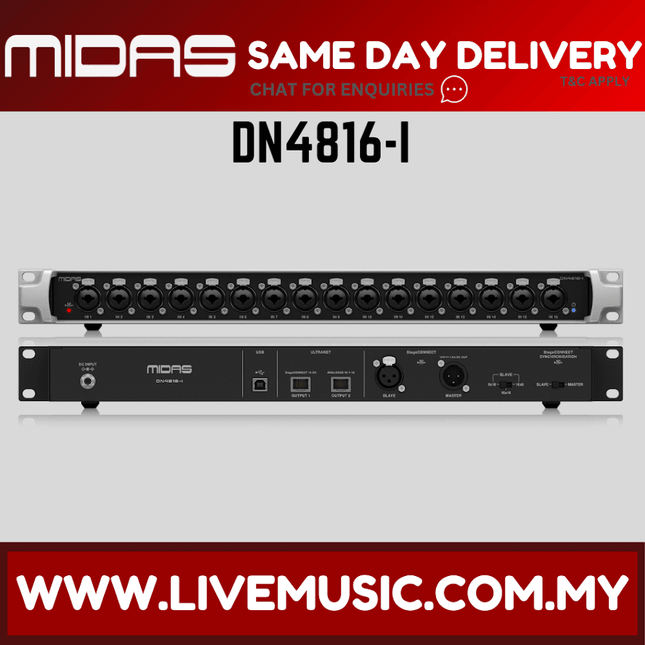 Midas DN4816-I StageConnect Interface ( DN4816 I / DN4816I )