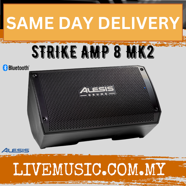 Alesis Strike Amp 8 MK2 2000 watts 1x8 inch Active Speaker Ε-Drum Monitor - Each