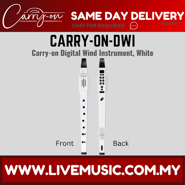 Blackstar CARRY-ON-DWI-WH Digital Wind Instrument – White ( CARRY ON DWI CARRYONDWI )