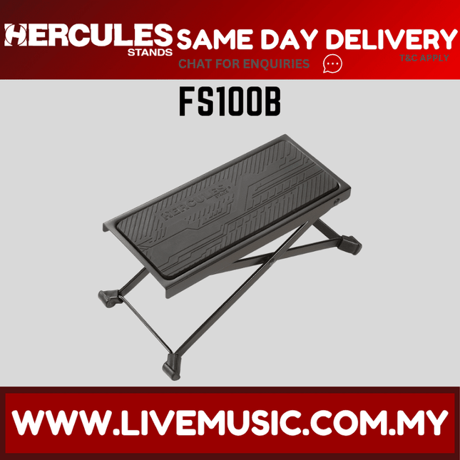 Hercules FS100B Guitar Foot Rest (FS100B)