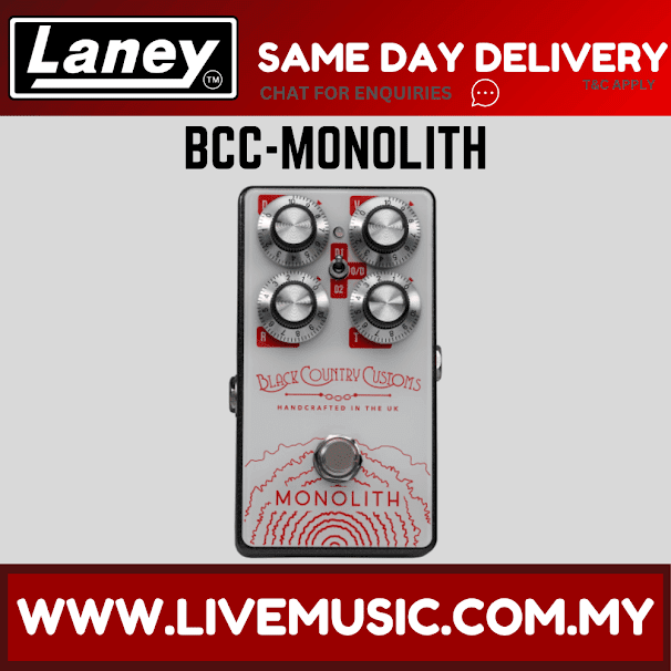 Laney BCC-Monolith Distortion Effects Pedal