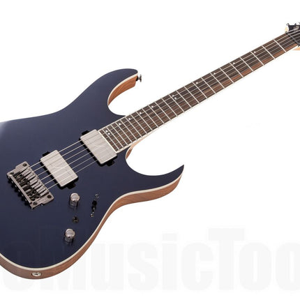 Ibanez RG5121 Prestige Solid Body Electric Guitar - Dark Tide Blue Flat (RG5121-DBF)