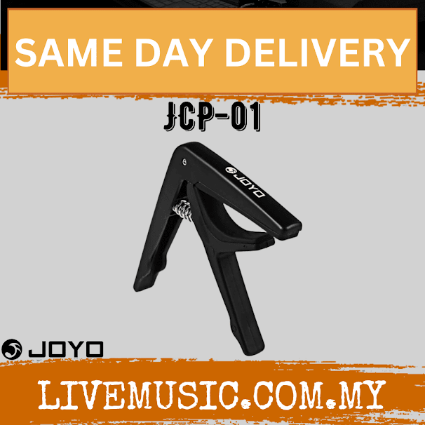 Joyo JCP-01 Light Capo Guitar Quick Change Clamp Key Plastic Steel - Black ( JCP01 / JCP 01 )