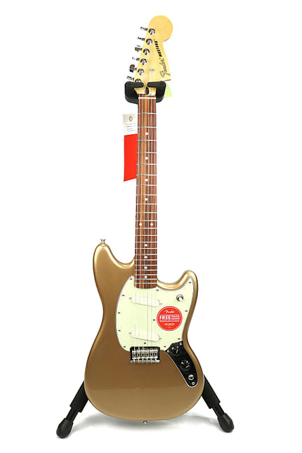 Fender Player Mustang Electric Guitar, Pau Ferro Fretboard -  Firemist Gold