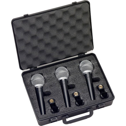 Samson R21 Cardiod Dynamic Microphone, 3 Pack (R-21/R 21)