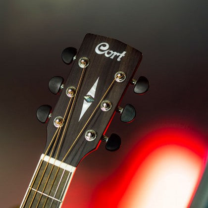 Cort MR710F-NT Solid Top Acoustic Electric Guitar (MR-710F / MR 710F)