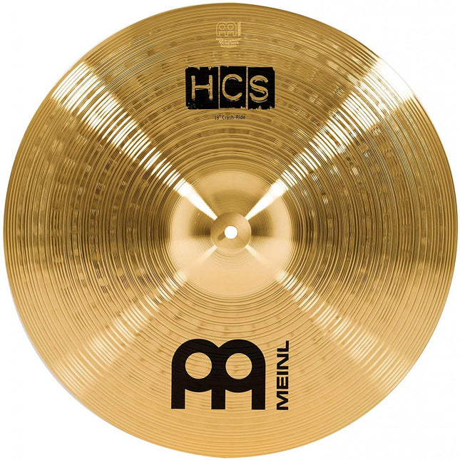 Meinl Cymbal HCS18CR 18inch HCS Brass Crash/Ride for Drum Set