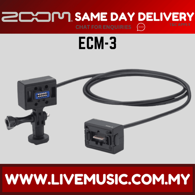 ZOOM ECM-3 EXTENSION CABLE ( ECM3 / ECM 3 )
