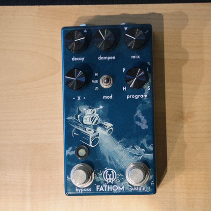 DISPLAY - Walrus Audio Fathom Multi-Function Reverb Guitar Effects Pedal