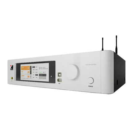 DBpro NX-2000i 500W + 500W 3 in 1 DSP amplifier With One Pair RX900 High Quality UHF MIC ( NX2000i NX 2000i )
