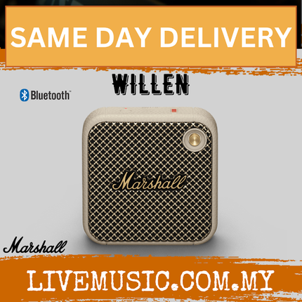 Marshall CE Willen Portable Bluetooth Speaker - Cream