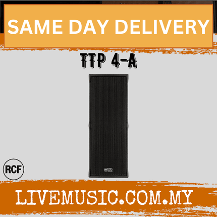 Rcf TTP 4-A Narrow Directivity Two-way Speaker - Each / Pair ( TTP 4 A / TTP 4A / TTP4A )